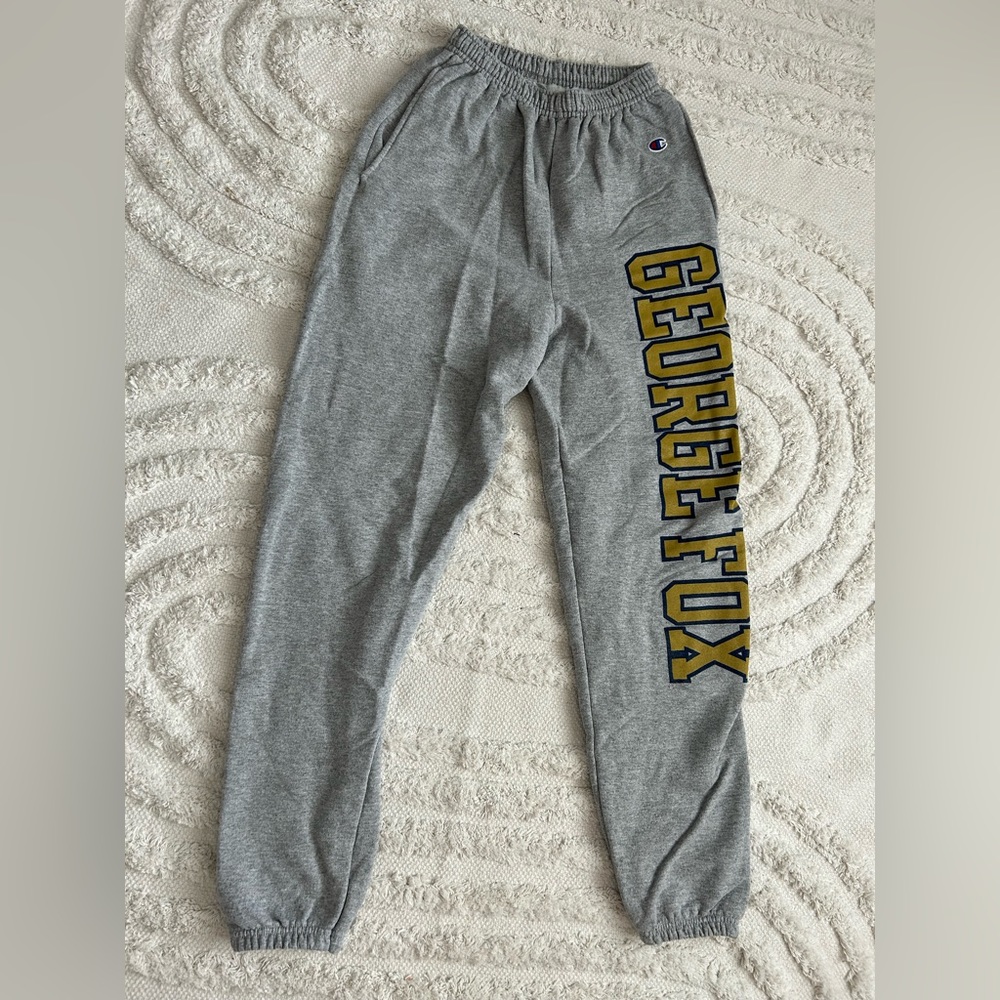 George Fox University Gray Sweatpants